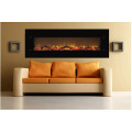 110-120V classic black glass fireplace heater